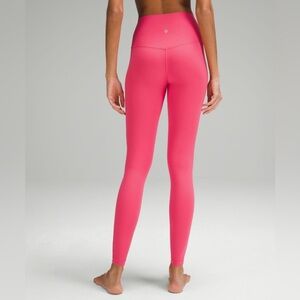 Pink lululemon align leggings